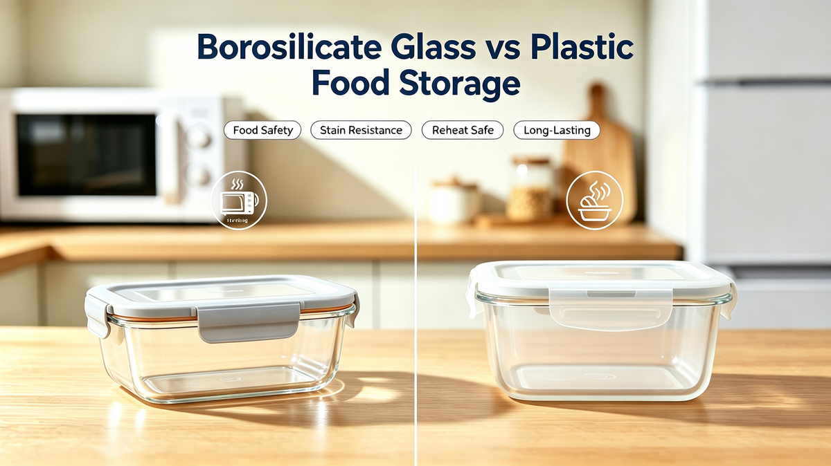 Borosilicate Glass vs Plastic Food Storage