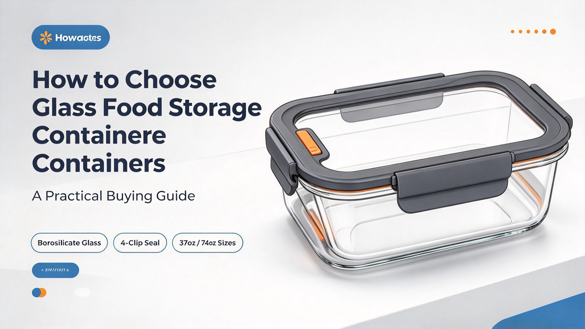 How to Choose Glass Food Storage Containers: A Practical Guide