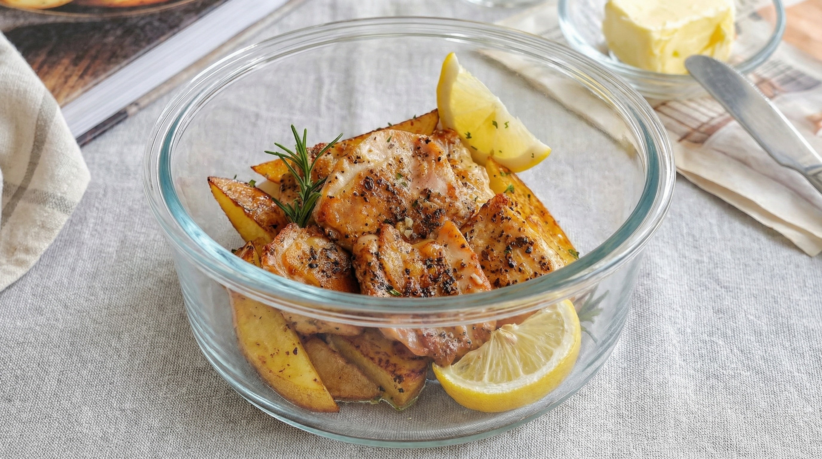 Container Store Inspiration Provençal Lemon-Herb Braised Chicken – Borohouse