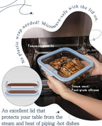 Tempered Glass Lid Food Storage Container · 5.7 Cup
