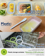 Tempered Glass Lid Food Storage Container · 5.7 Cup