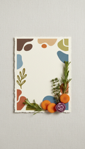 Printed Recipe Cards With Fresh Herb Pairings